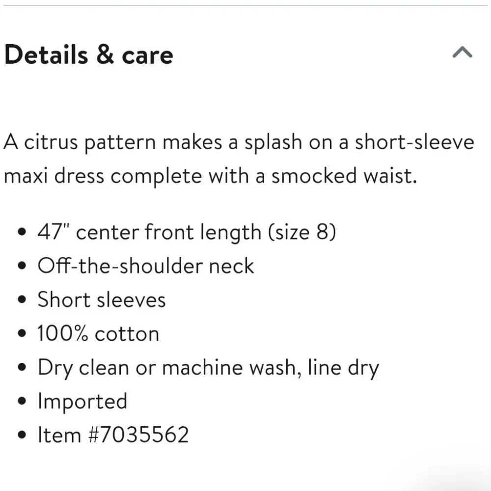 Boden cotton maxi dress, size 14 - Picture 6 of 6